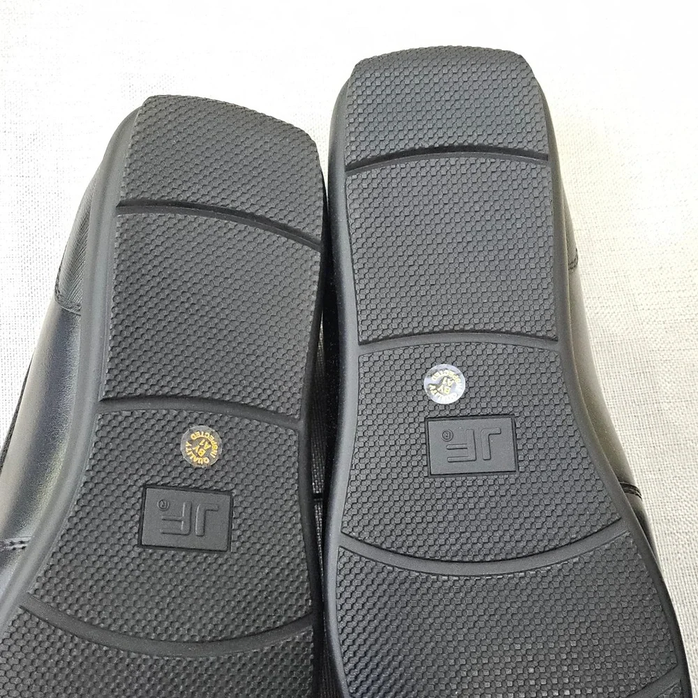 J. Ferrar Balter Loafers Mens 9.5 Black Flex Form Memory Foam Slip On Driver NEW